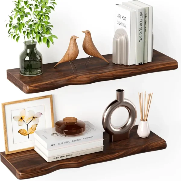 Wooden floating Shelf